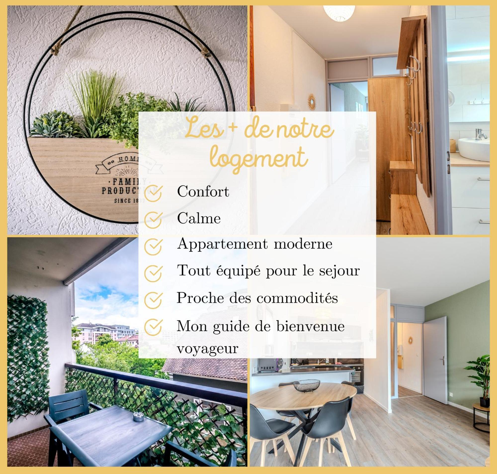 Chez Chris I T2 I Annemasse Apartamento Exterior foto